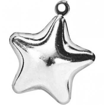 Metāla zvaniņi "Zvaigzne" (5gb.) 20mm