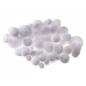 Помпоны - белые (100 шт.)