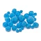 Pom-poms - blue (100 pcs)