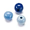 Wooden Beads – Blue Mix (10 mm, 50 pcs)