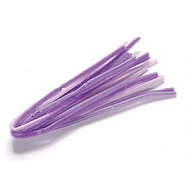 Pūkainās stieples (10 gb.) - violetas