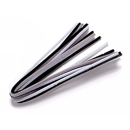 Pūkainās stieples (10 gb.) - melnbaltie toņi