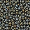 Rainbow brown beads (20 g)