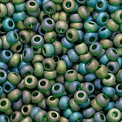 Бусины зелёные (20 г)