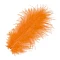 Dyed Feathers - Orange (15 pcs)