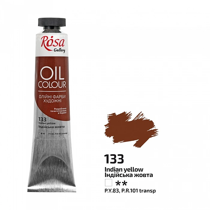 ROSA Gallery Oil Colour (45 ml) Indian Yellow