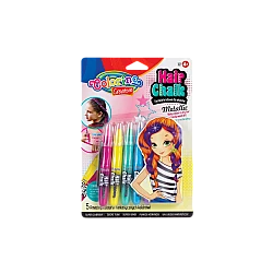 Metallic Hair Chalks - 5 pcs.