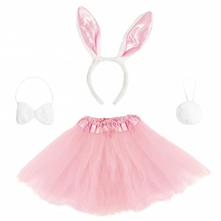 Pink Bunny Mask Set