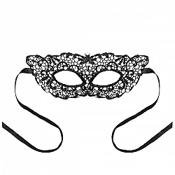 Карнавальная маска — кружевная