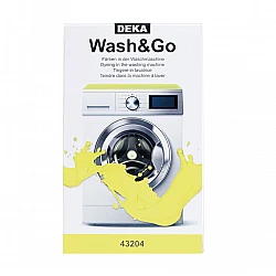 Auduma krāsa krāsošanai veļas mašīnā, gaiši dzeltena (75g)