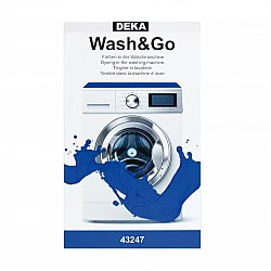 Auduma krāsa krāsošanai veļas mašīnā, zila (75g)