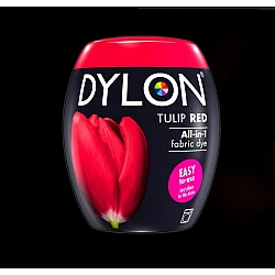 Auduma krāsa krāsošanai veļas mašīnā, sarkana (350g)