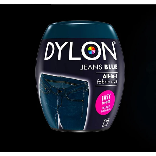 Auduma krāsa krāsošanai veļas mašīnā, zila (350g)