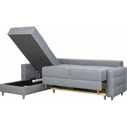 Stūra dīvāns 'Paris" (iespēja mainīt stūrus) 242x83x174