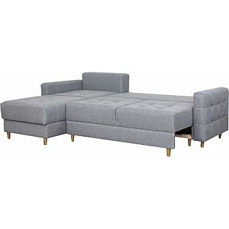 Stūra dīvāns 'Paris" (iespēja mainīt stūrus) 242x83x174