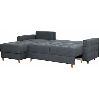 Stūra dīvāns 'Paris" (iespēja mainīt stūrus) 242x83x174