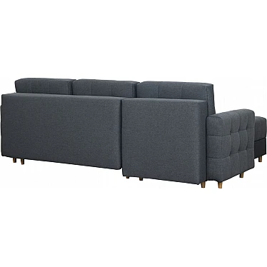 Stūra dīvāns 'Paris" (iespēja mainīt stūrus) 242x83x174