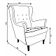 Krēsls "Werina" 84x103x95