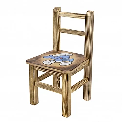 Children's wooden chair