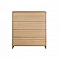Wooden chest of drawers 90x88x40 cm