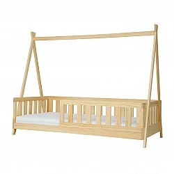Bed Frame without Mattress (Pine Wood) 80x160