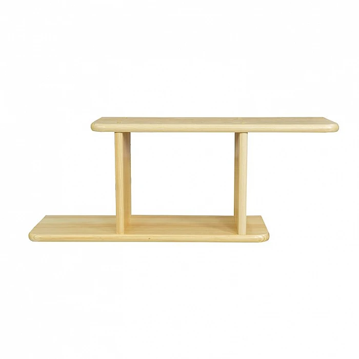 Shelf - Nut Colour (Pine Wood) 80x36x20 cm