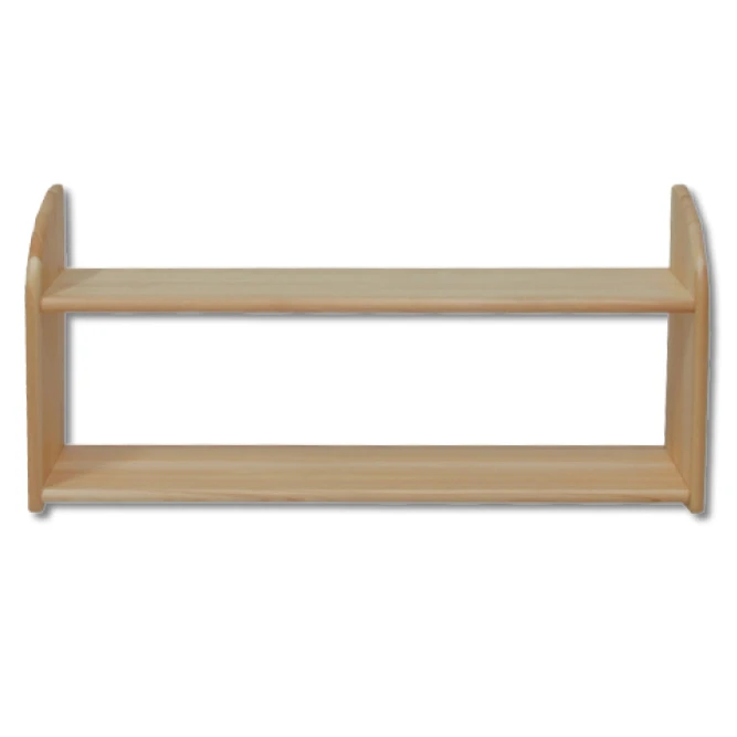 Shelf - Nut Colour (Pine Wood) 90x47x19 cm