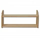 Shelf - Nut Colour (Pine Wood) 90x47x19 cm