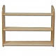 Shelf - Nut Colour (Pine Wood) 90x68x19 cm