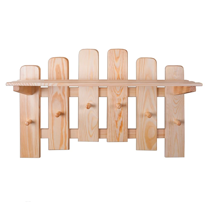 Drēbju pakaramais - pelēkā krāsā (priedes koks) 70x48x26