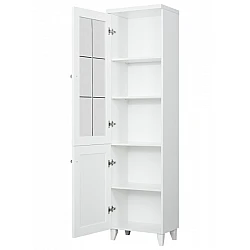 Витрина левая MAJORKA - белая 50x194x36,5