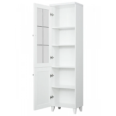 Витрина левая MAJORKA - белая 50x194x36,5