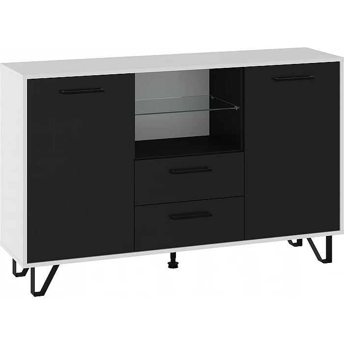 Kumode "BOSS" (glancēts)  140x87x39