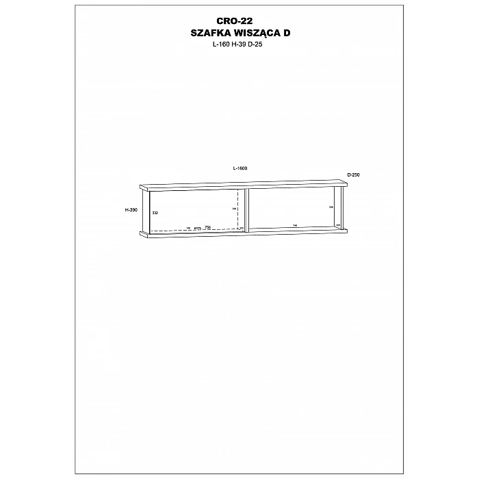 Wall-mounted cabinet 