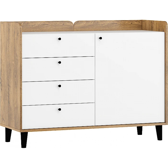 Kumode "DOLCE" (glancēts) 120x91x46