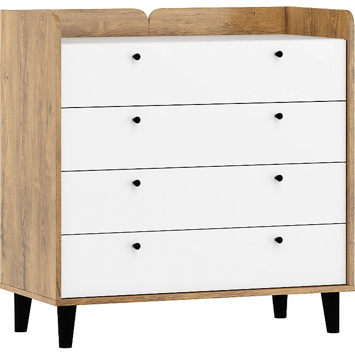 Kumode "DOLCE" (glancēts) 90x91x46