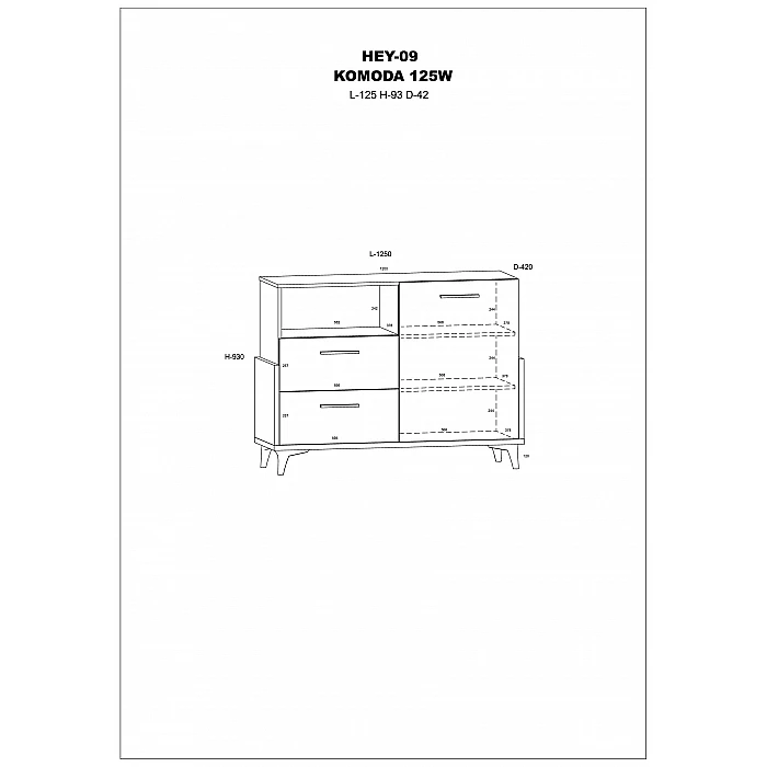 Chest of drawers 