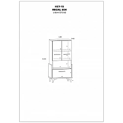 Plaukts "HEY" 65x127x42