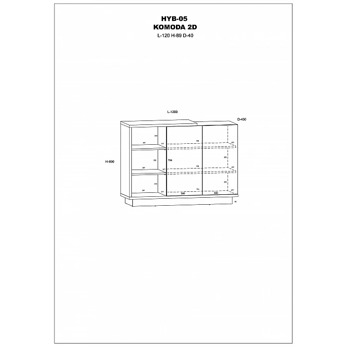 Chest of drawers 
