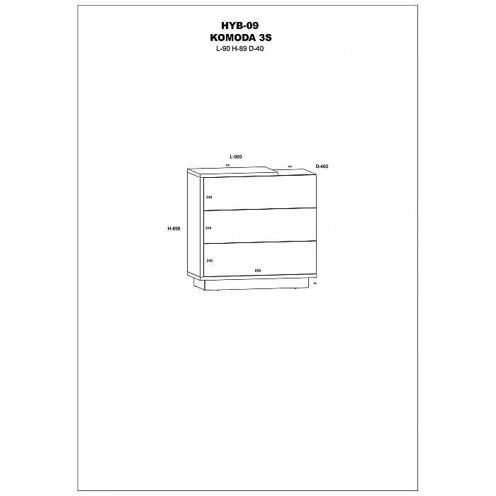 Chest of Drawers 