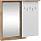 Coat Rack with Mirror 
