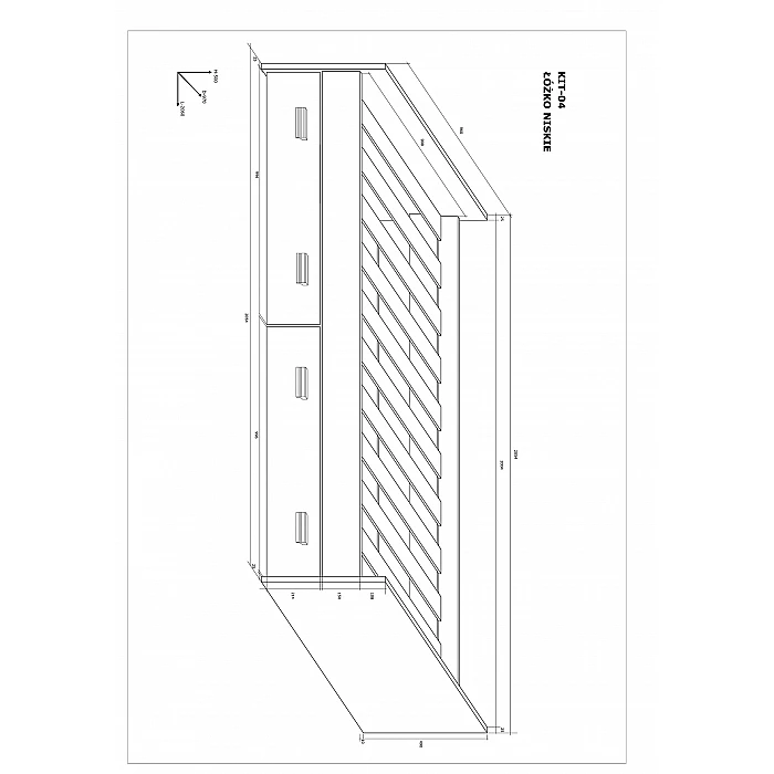Gulta "KITTY" 205.4x49x96