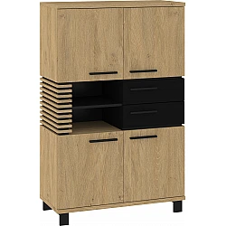 Plaukts "LAMIR" (glancēts) 90x141x42