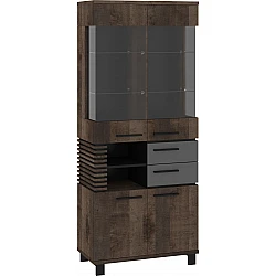 Vitrīna "LAMIR" 80x190x42