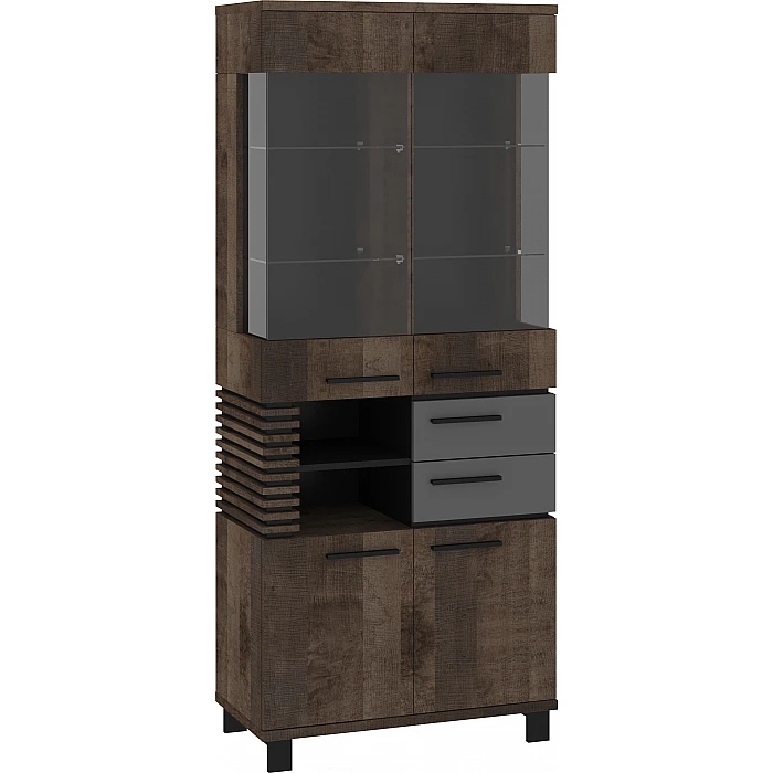 Vitrīna "LAMIR" 80x190x42