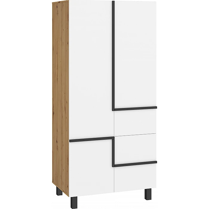 LARS Wardrobe 90x195x59 cm
