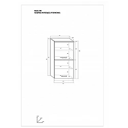 Piekarināms plaukts "MAGIC" 48.4x96x30
