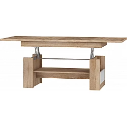 Выдвижной журнальный стол «MAXIMUS» (глянцевый) 125/170×53×68