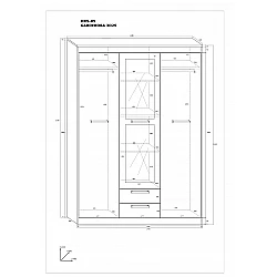 Шкаф для прихожей 