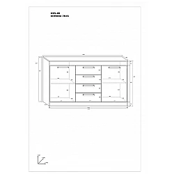 Kumode  "MAXIMUS" 148x84.7x41.4